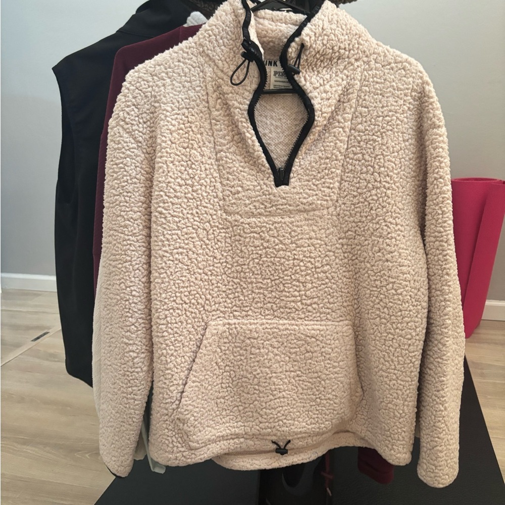 Cozy Cream Sherpa Pullover